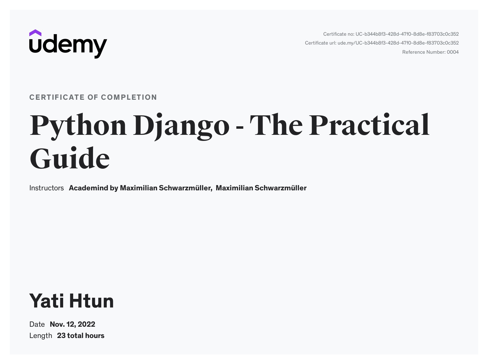 Django Web Framework